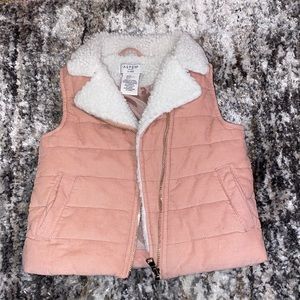 Kids pink vest